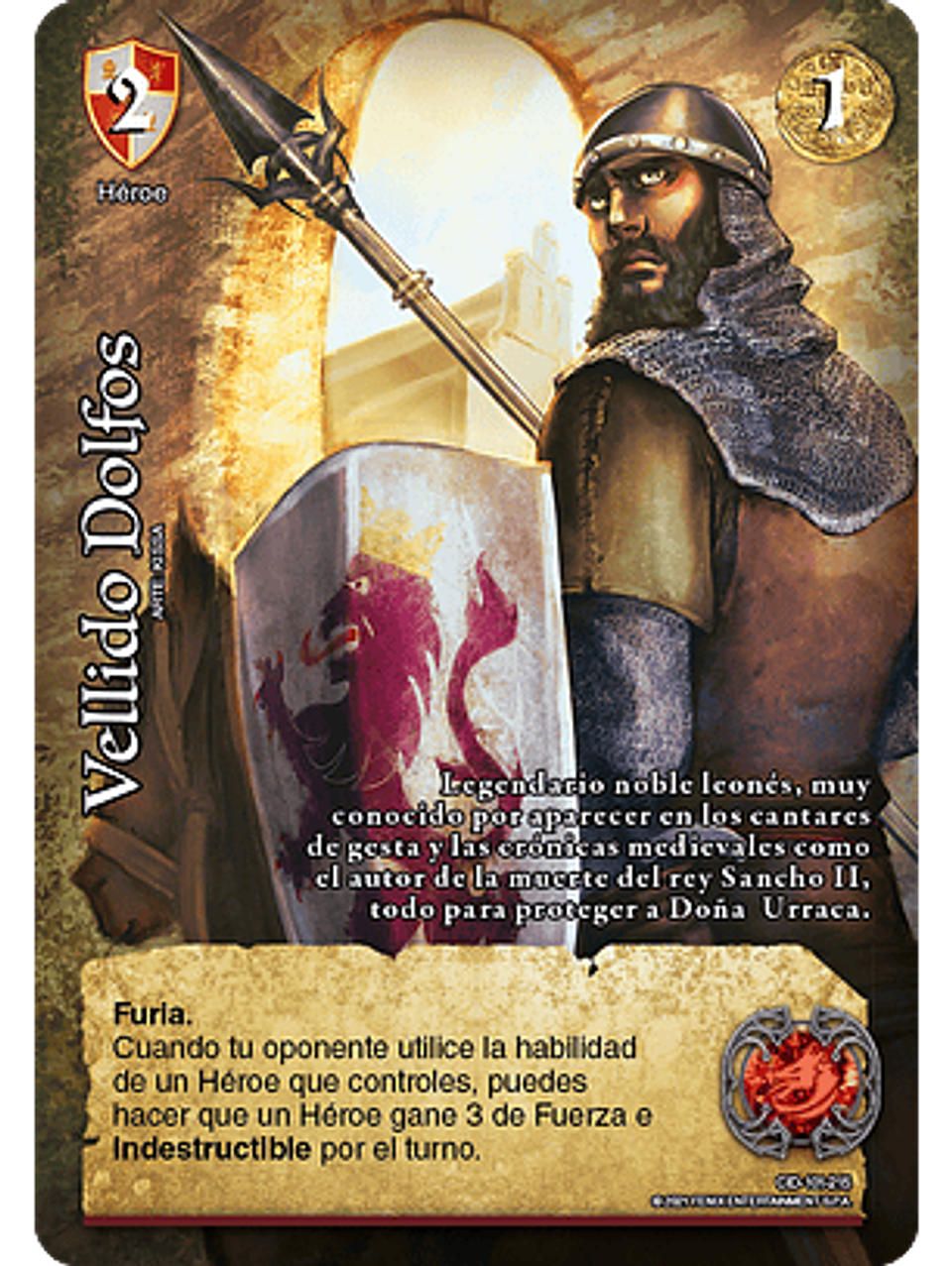 Vellido Dolfos (CID - VC Foil) 1
