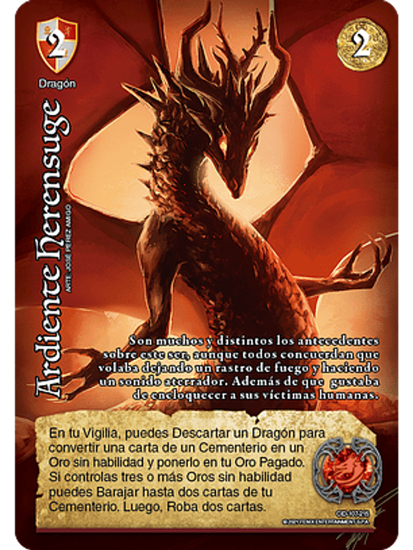 Ardiente Herensuge (CID - VC Foil) 1