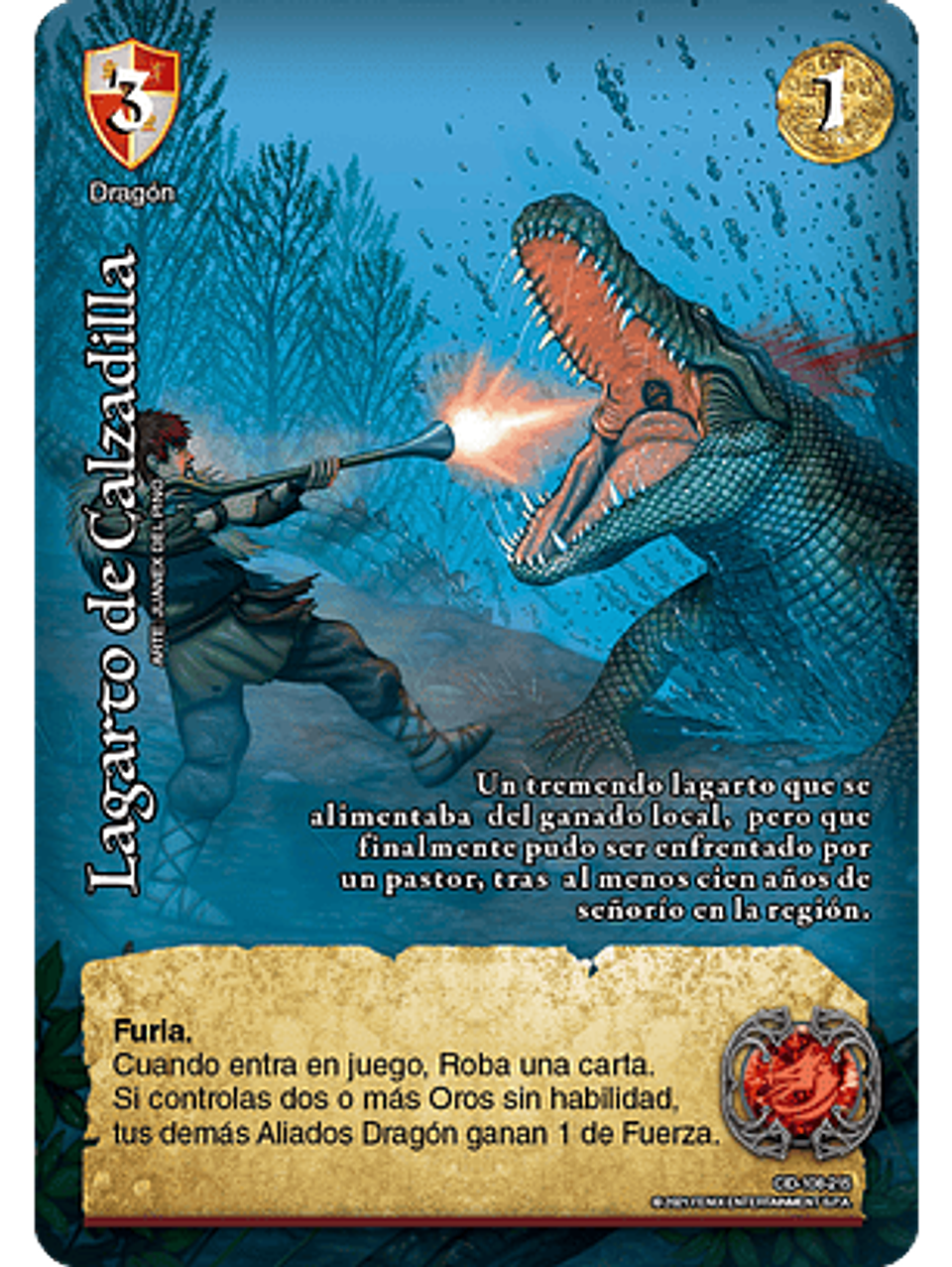Lagarto de Calzadilla (CID - VC Foil) 1