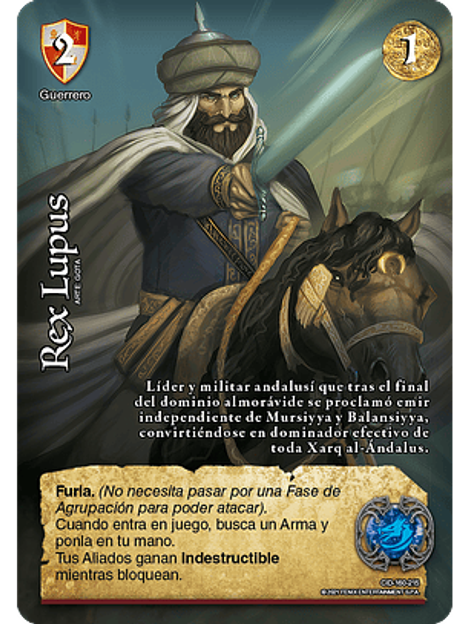 Rex Lupus (CID - VC Foil) 1