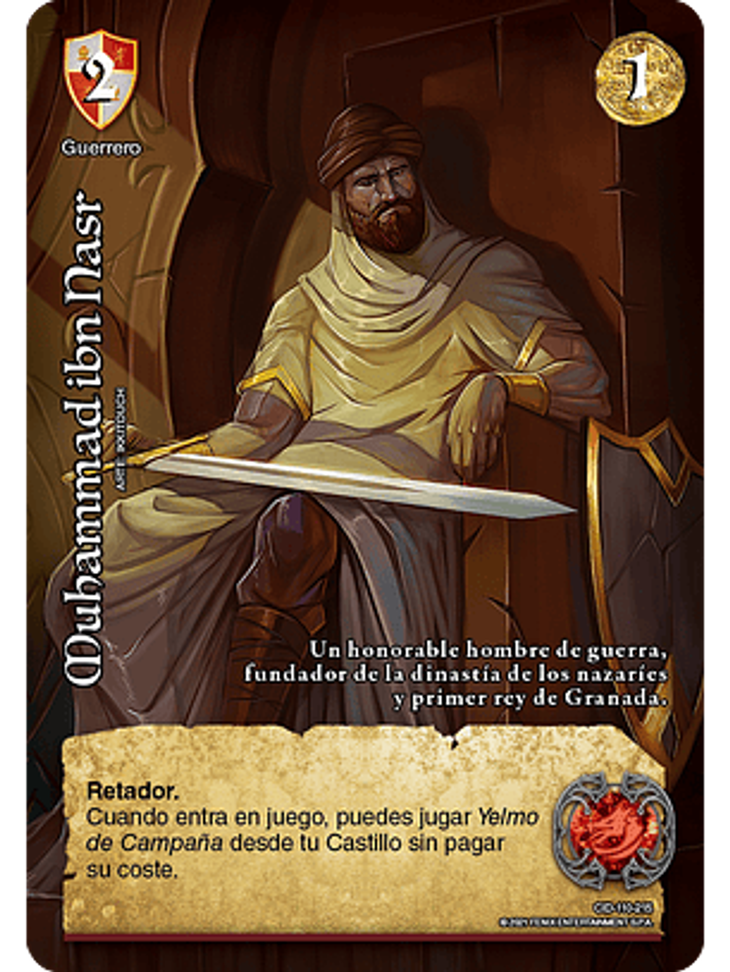 Muhammad ibn Nasr (CID - VC Foil) 1