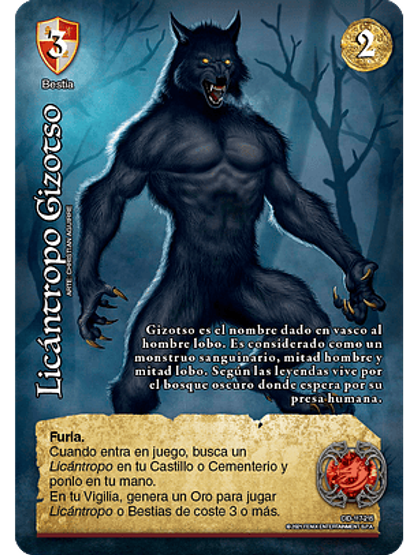 Licántropo Gizotso (CID - VC Foil) 1