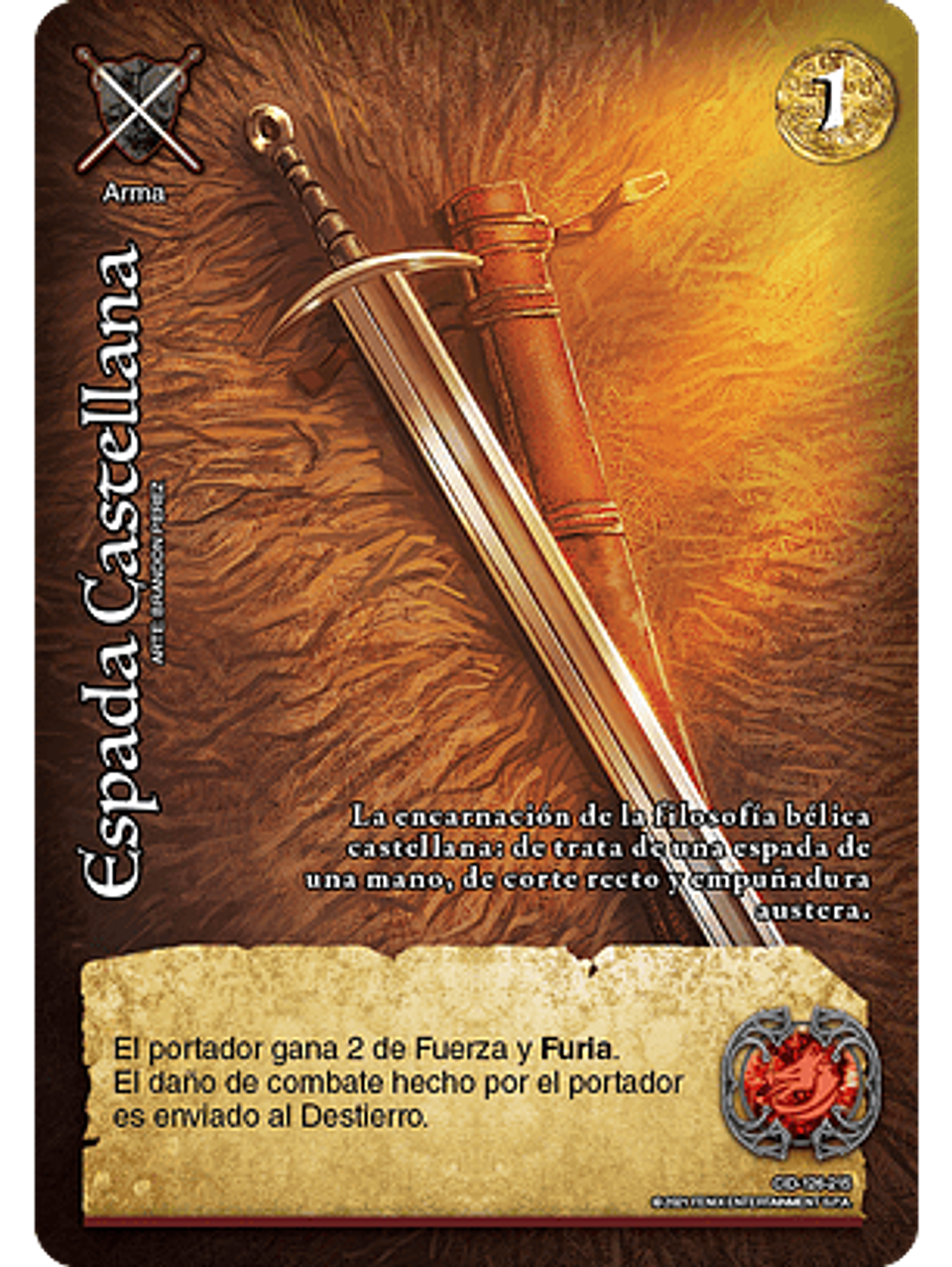 Espada Castellana (CID - VC Foil) 1