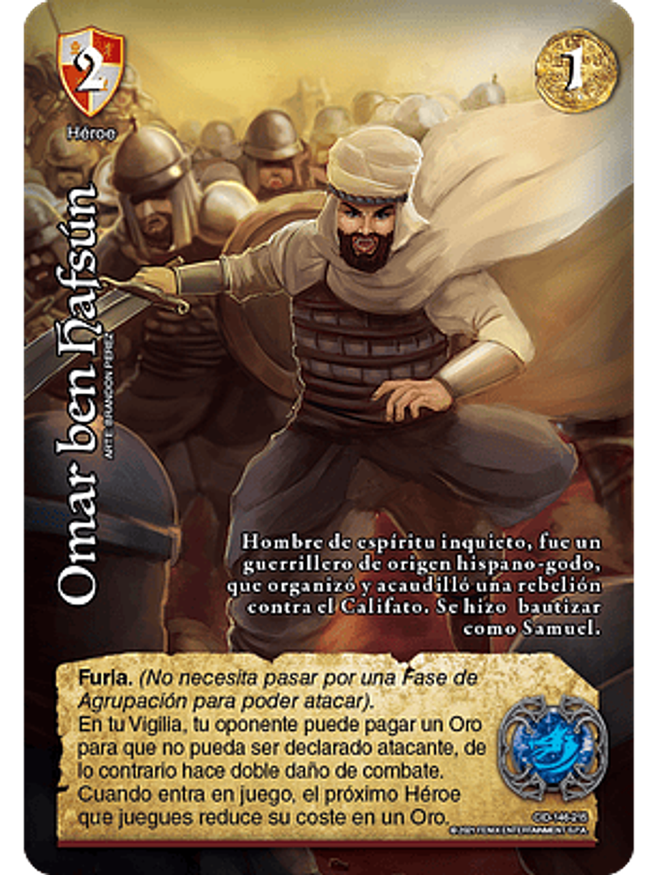 Omar ben Hafsún (CID - VC Foil) 1