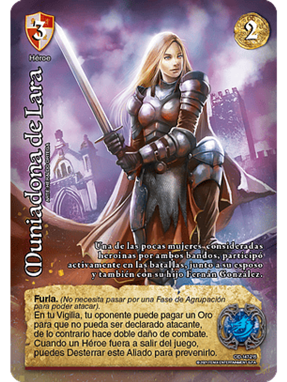 Muniadona de Lara (CID - VC Foil) 1