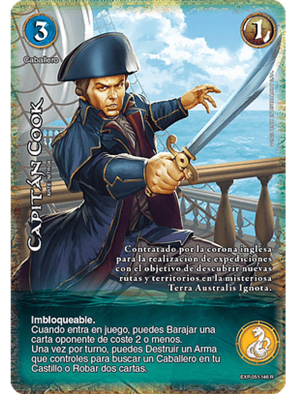 Capitán cook (EXP - Real) 1