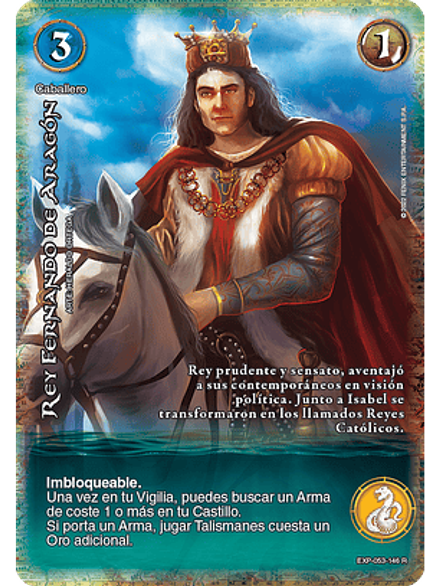 Rey fernando de aragón (EXP - Real) 1