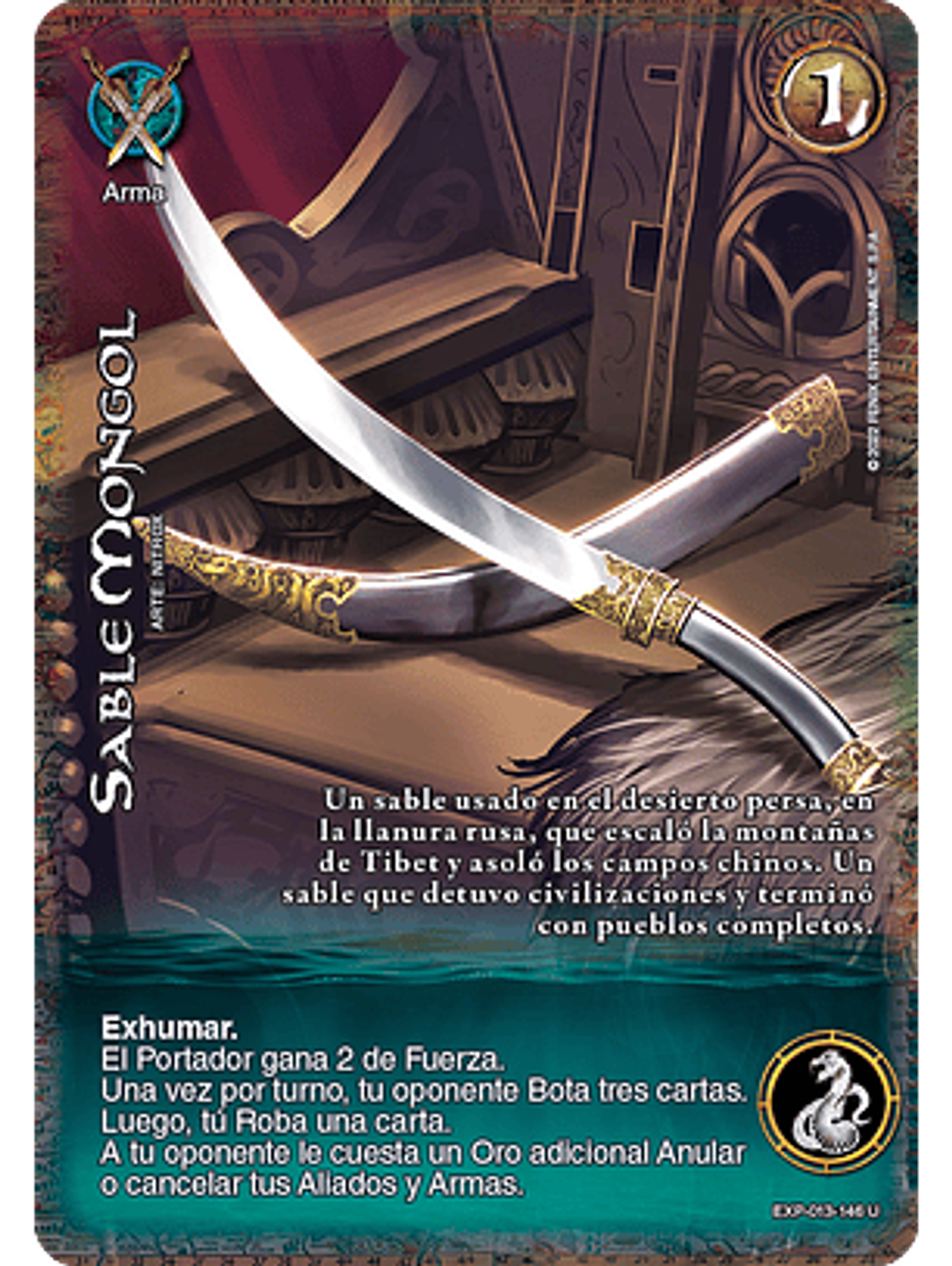 Sable Mongol (EXP - UR) 1