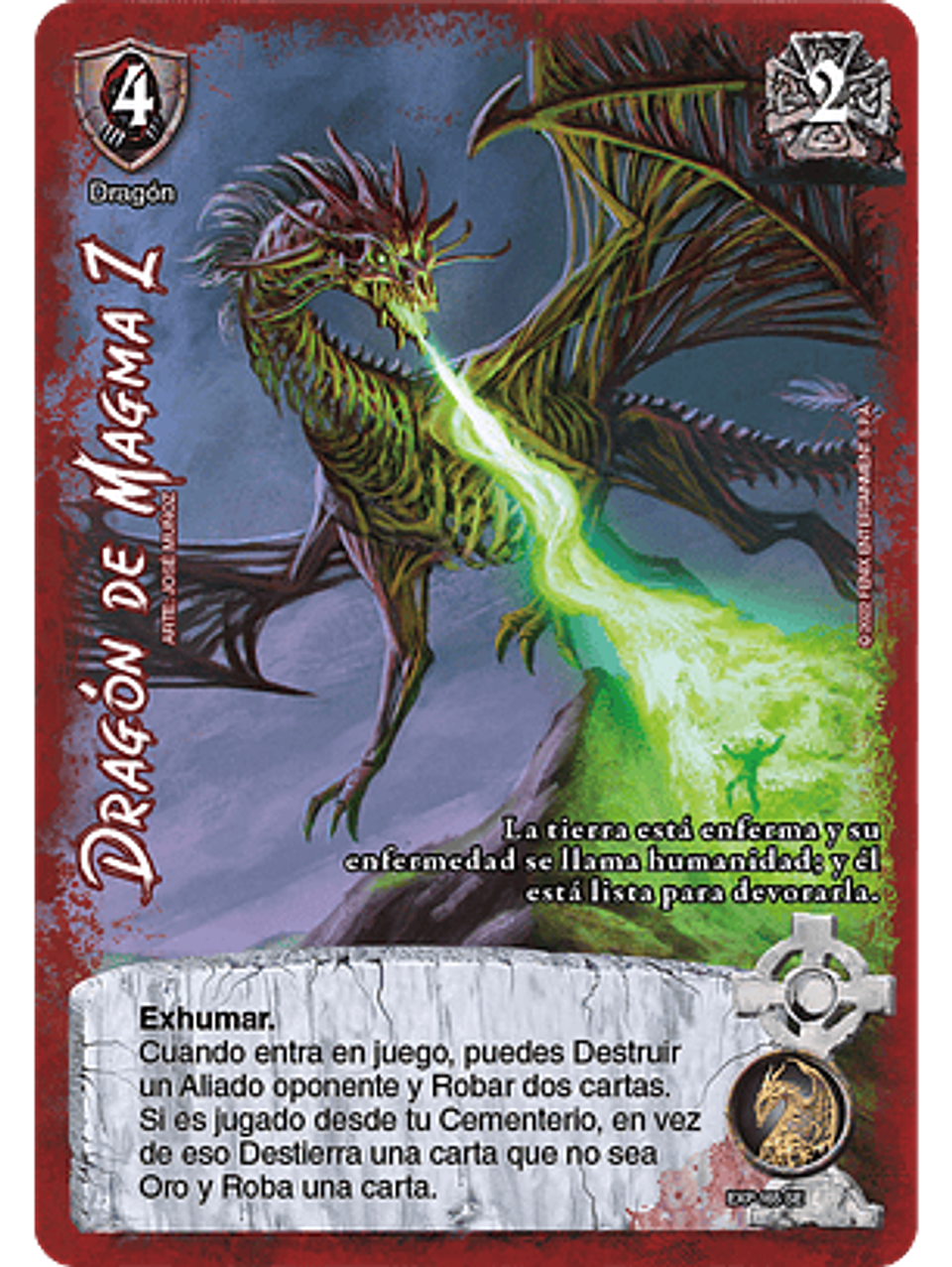 Dragón de Magma Z (EXP - SP) 1