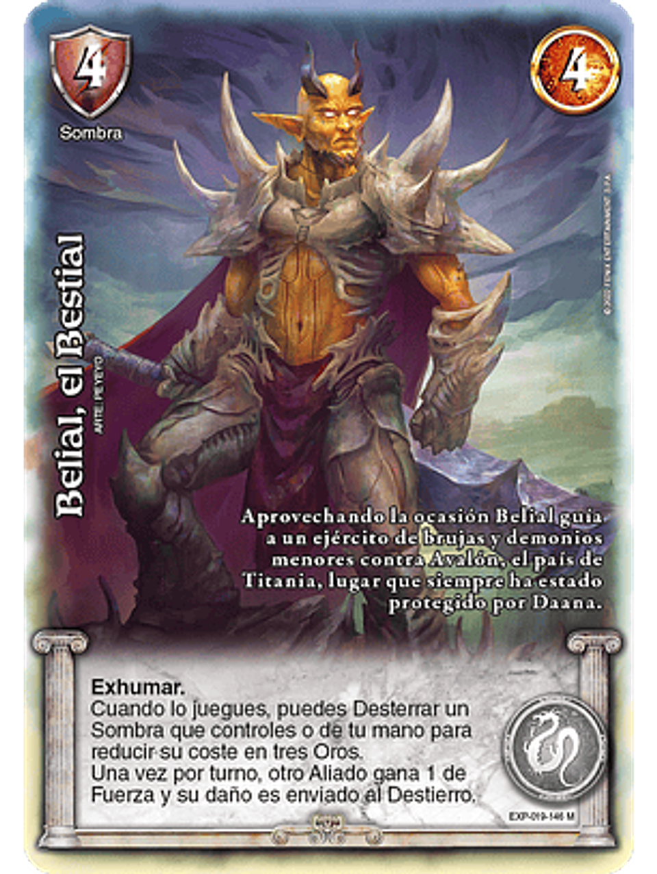 Belial, el bestial (EXP - MR) 1