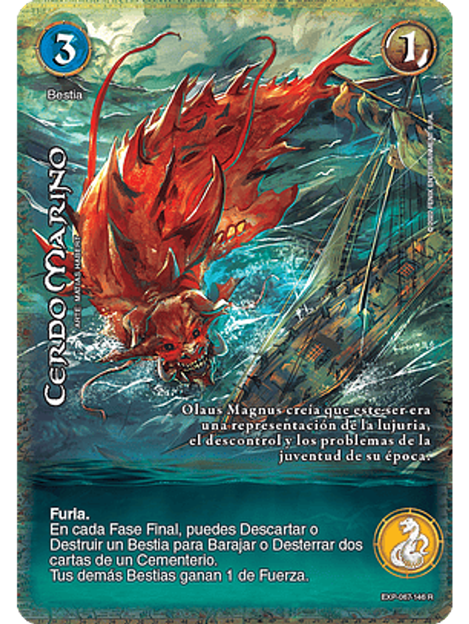 Cerdo marino (EXP - Real) 1