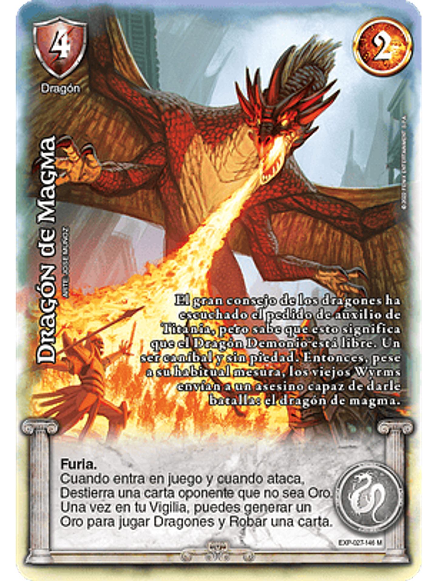 Dragón de magma (EXP - MR) 1