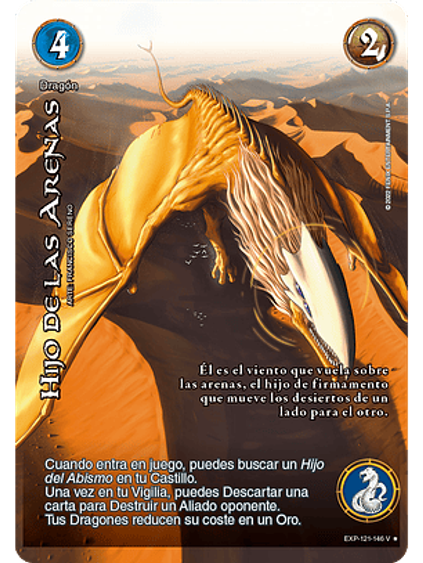 Hijo de las arenas (EXP - VC Foil) 1