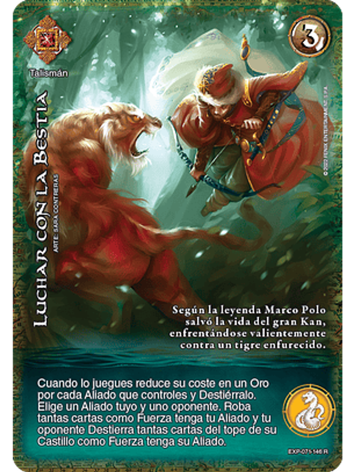 Luchar con la bestia (EXP - Real) 1