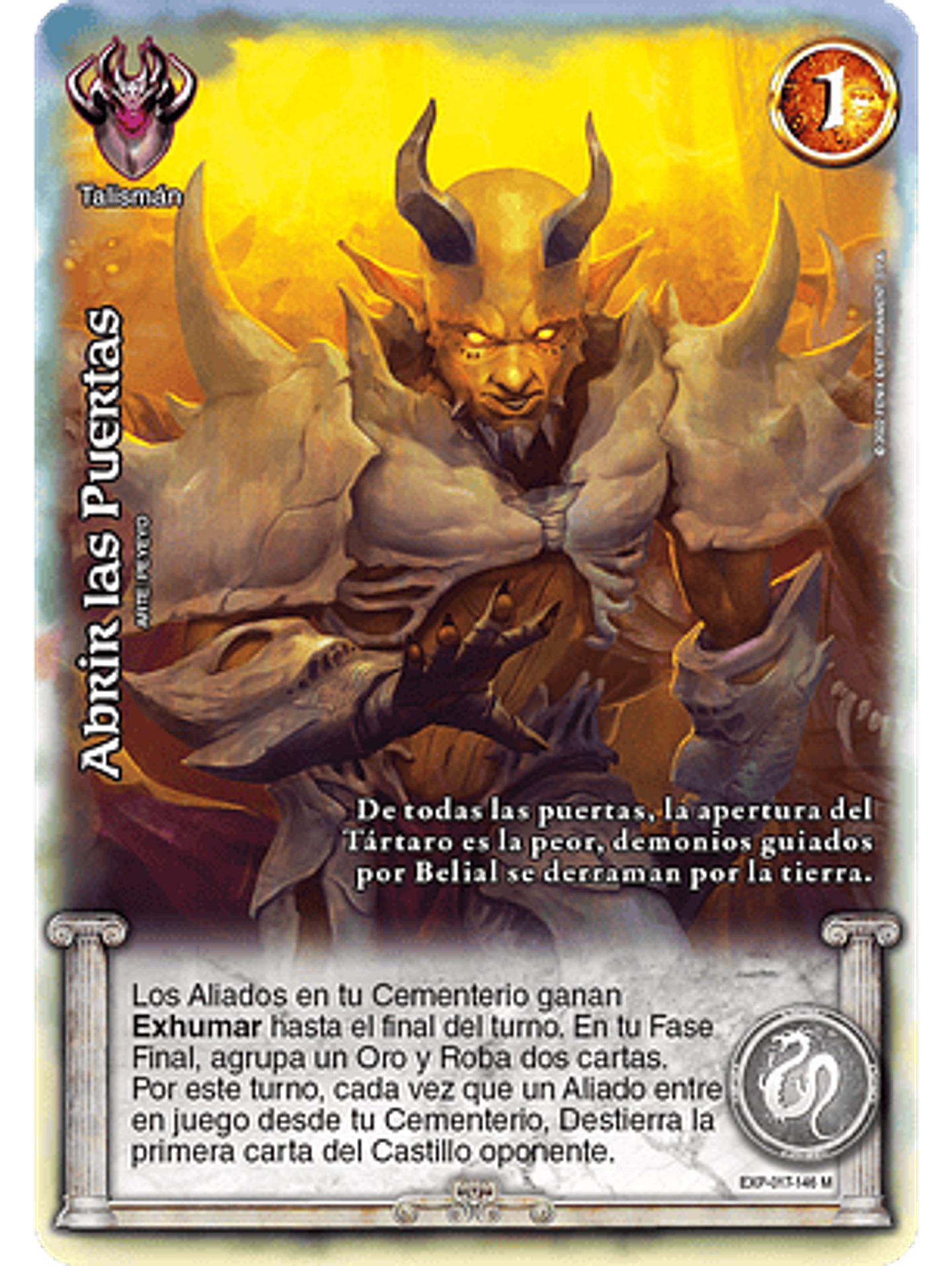 Abrir las puertas (EXP - MR) 1