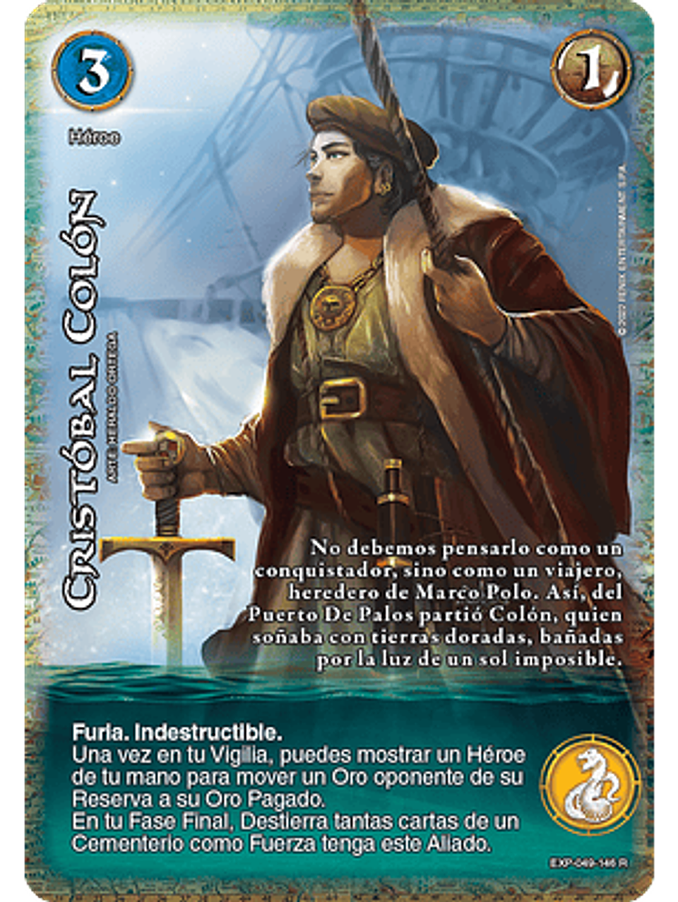 Cristóbal Colón (EXP - Real) 1