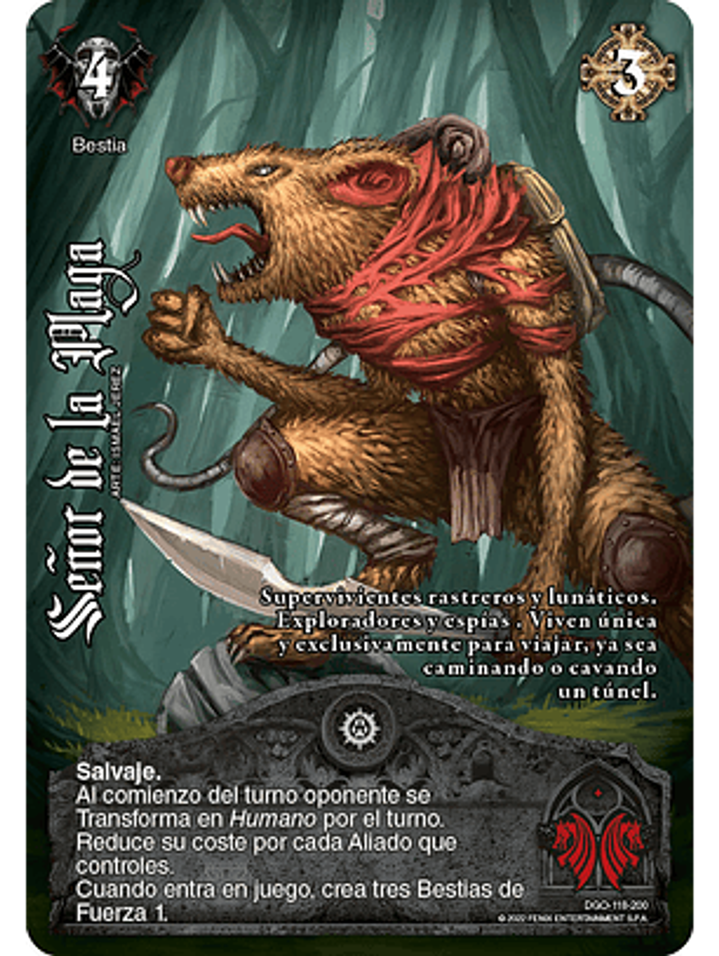 Señor de la Plaga (FOIL) (DGO - VC Foil) 1