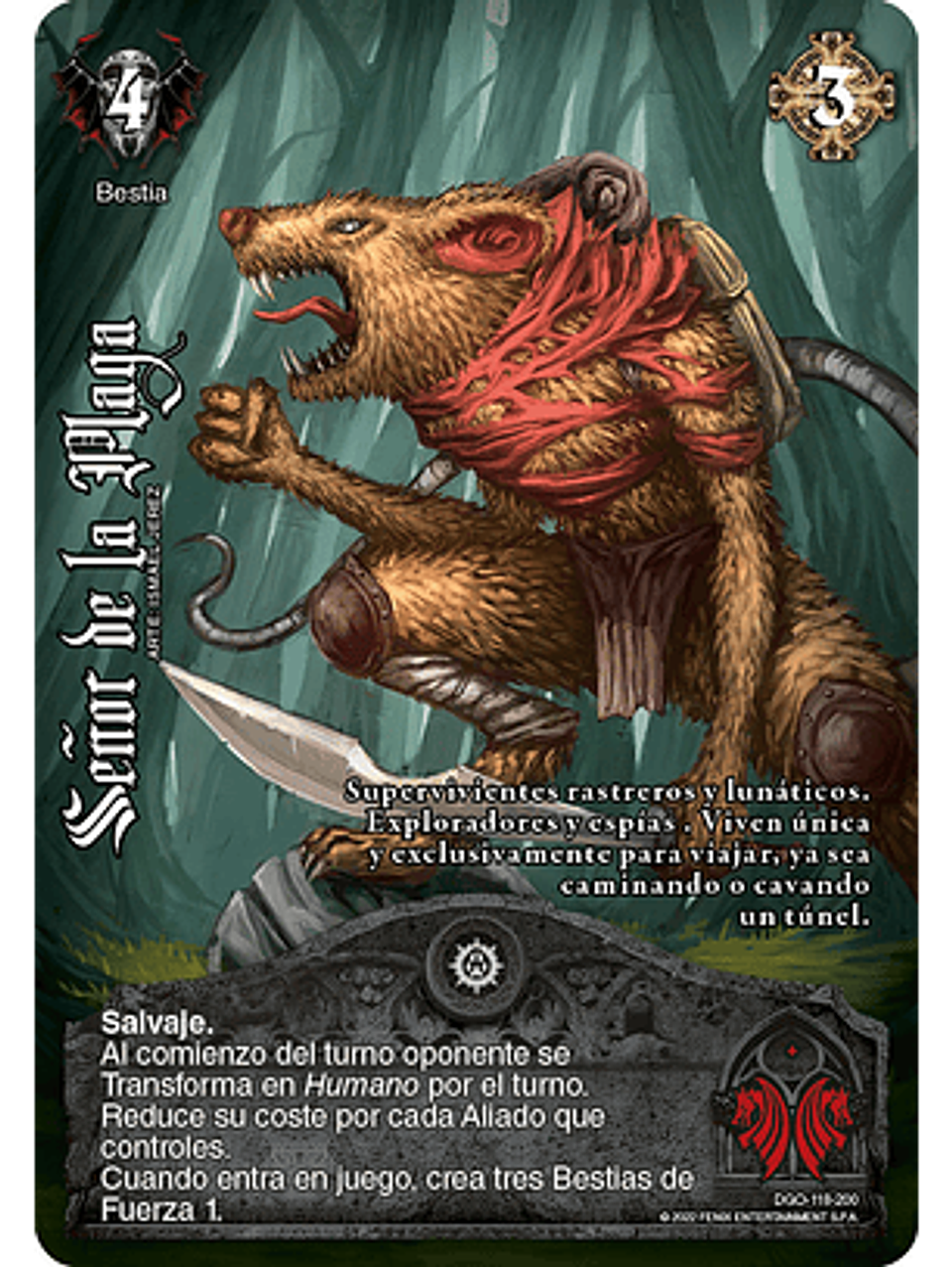 Señor de la Plaga (FOIL) (DGO - VC Foil) 1