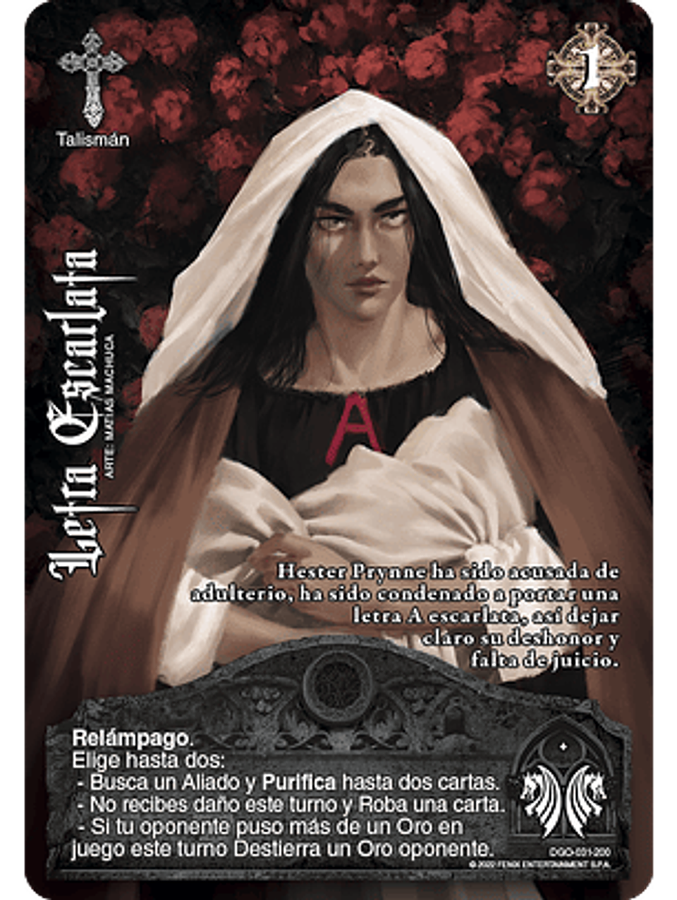 Letra Escarlata  (DGO - MR) 1