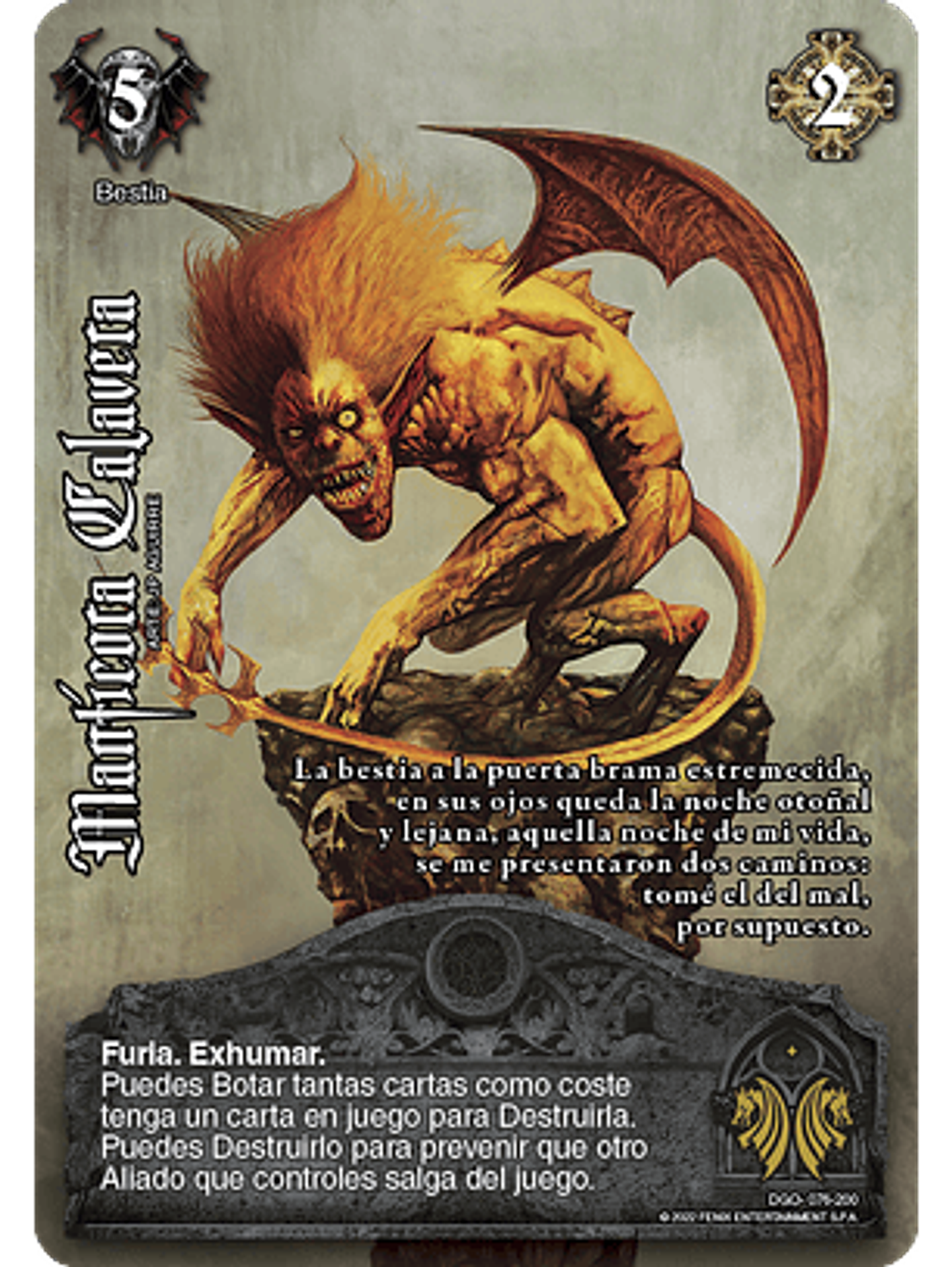 Manticora Calavera  (DGO - Real) 1