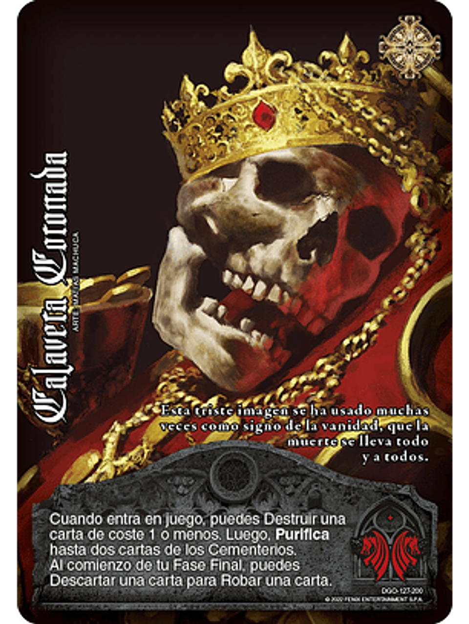 Calavera Coronada (FOIL) (DGO - VC Foil) 1