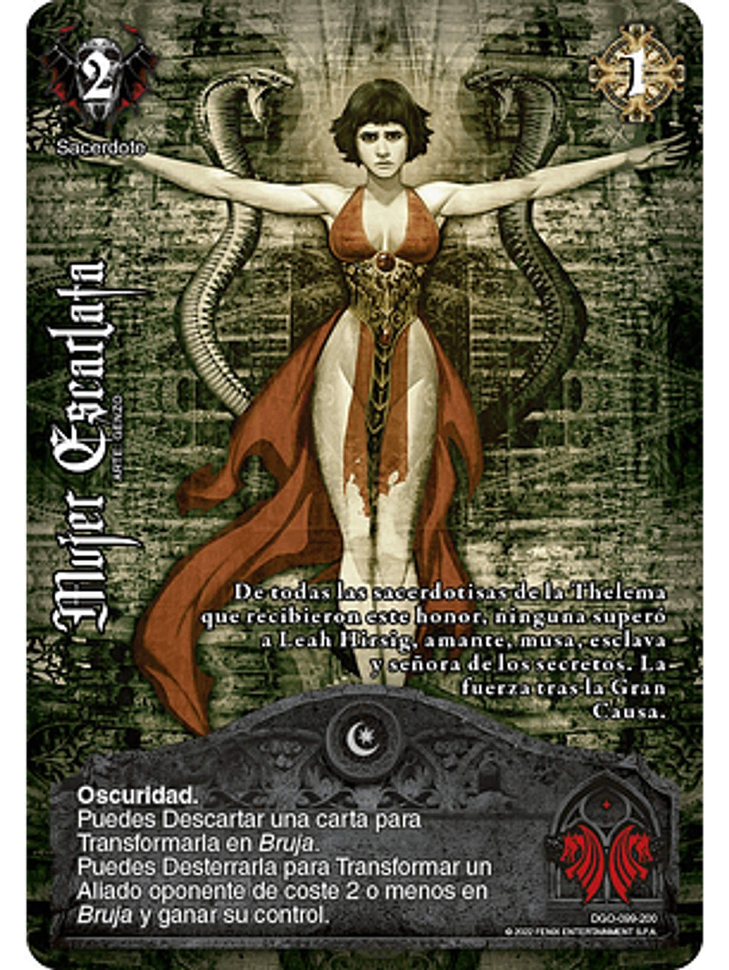 Mujer Escarlata (FOIL) (DGO - VC Foil) 1