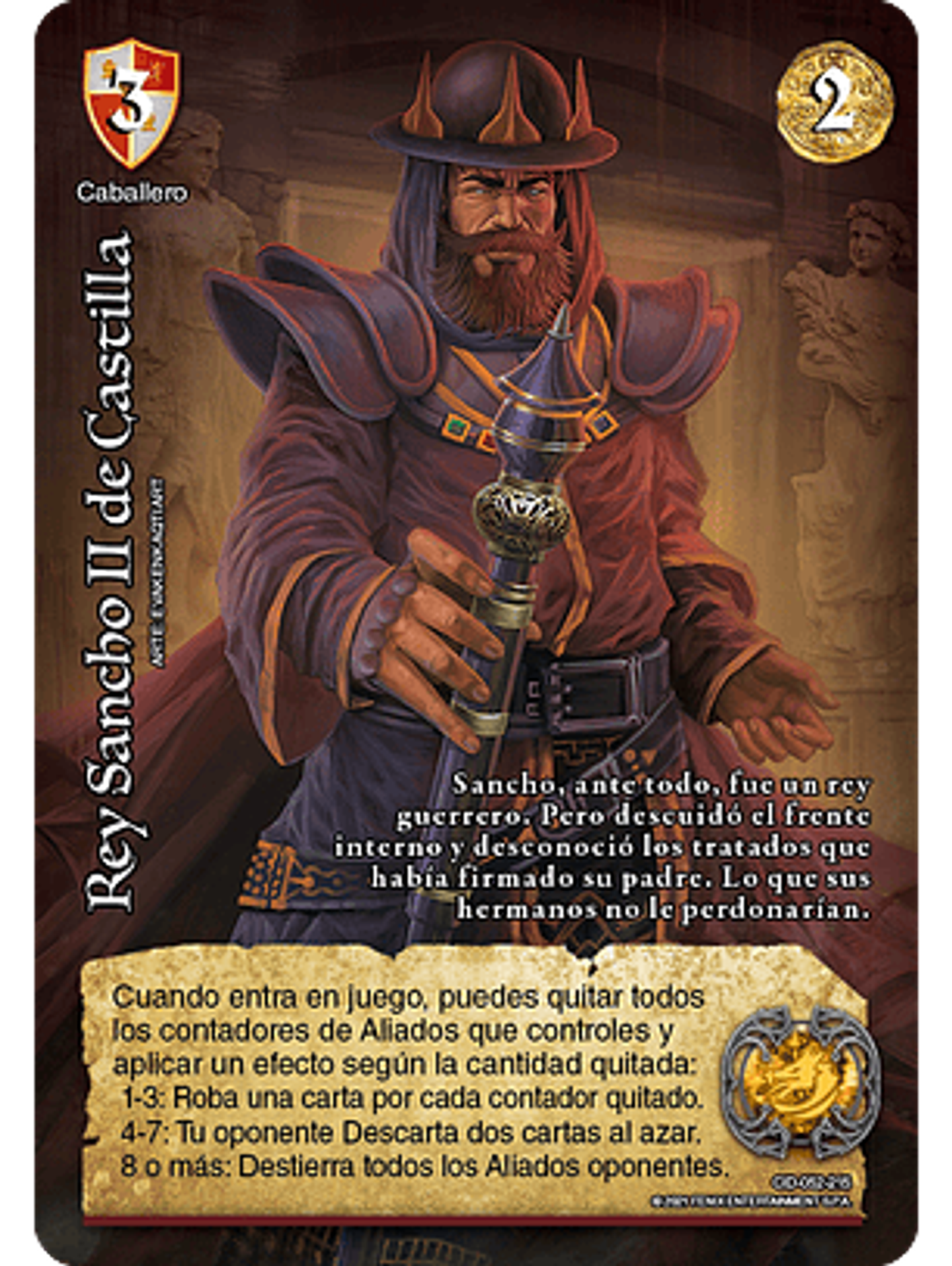 Rey Sancho II de Castilla (CID - Real) 1