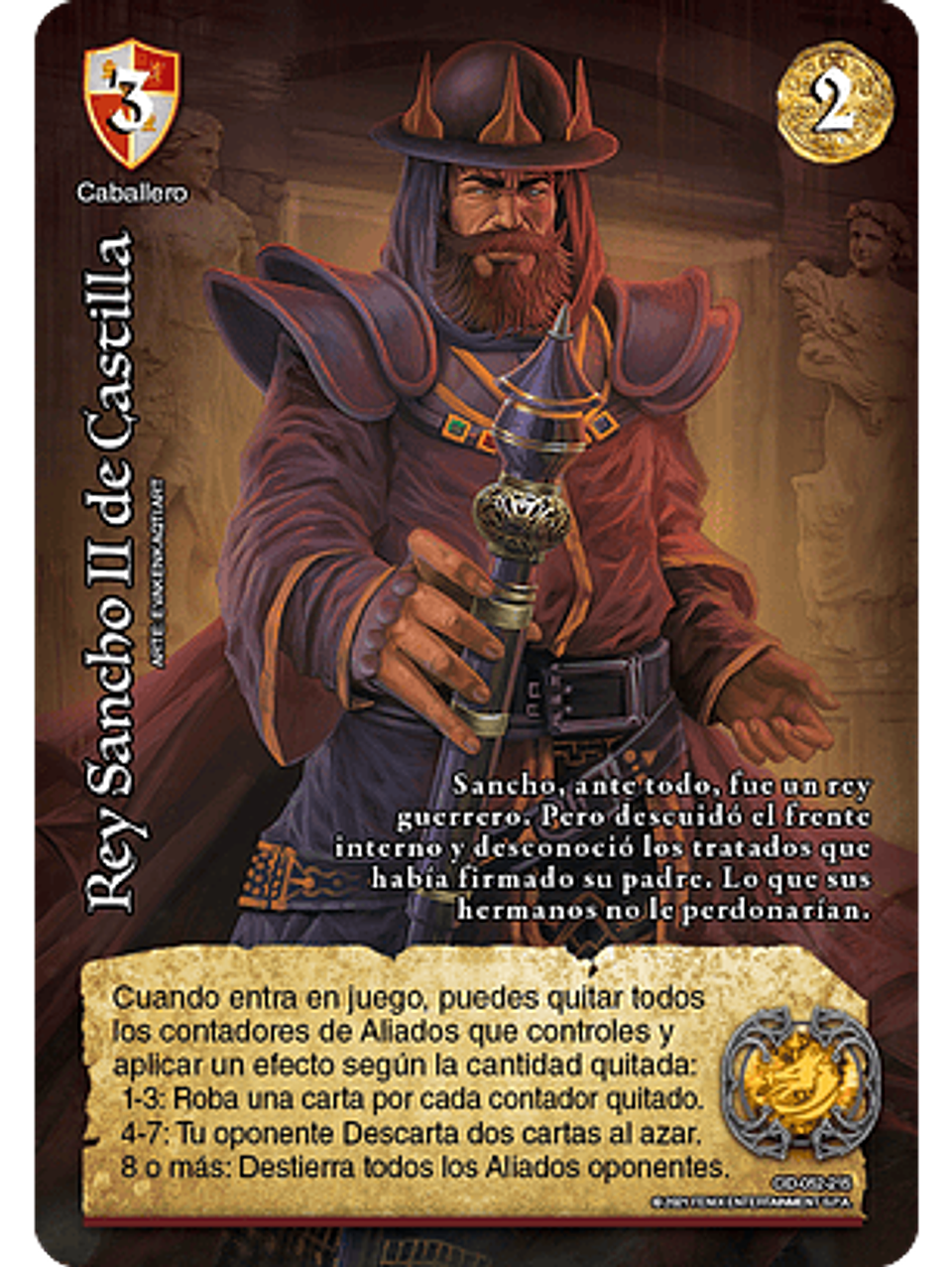 Rey Sancho II de Castilla (CID - Real) 1