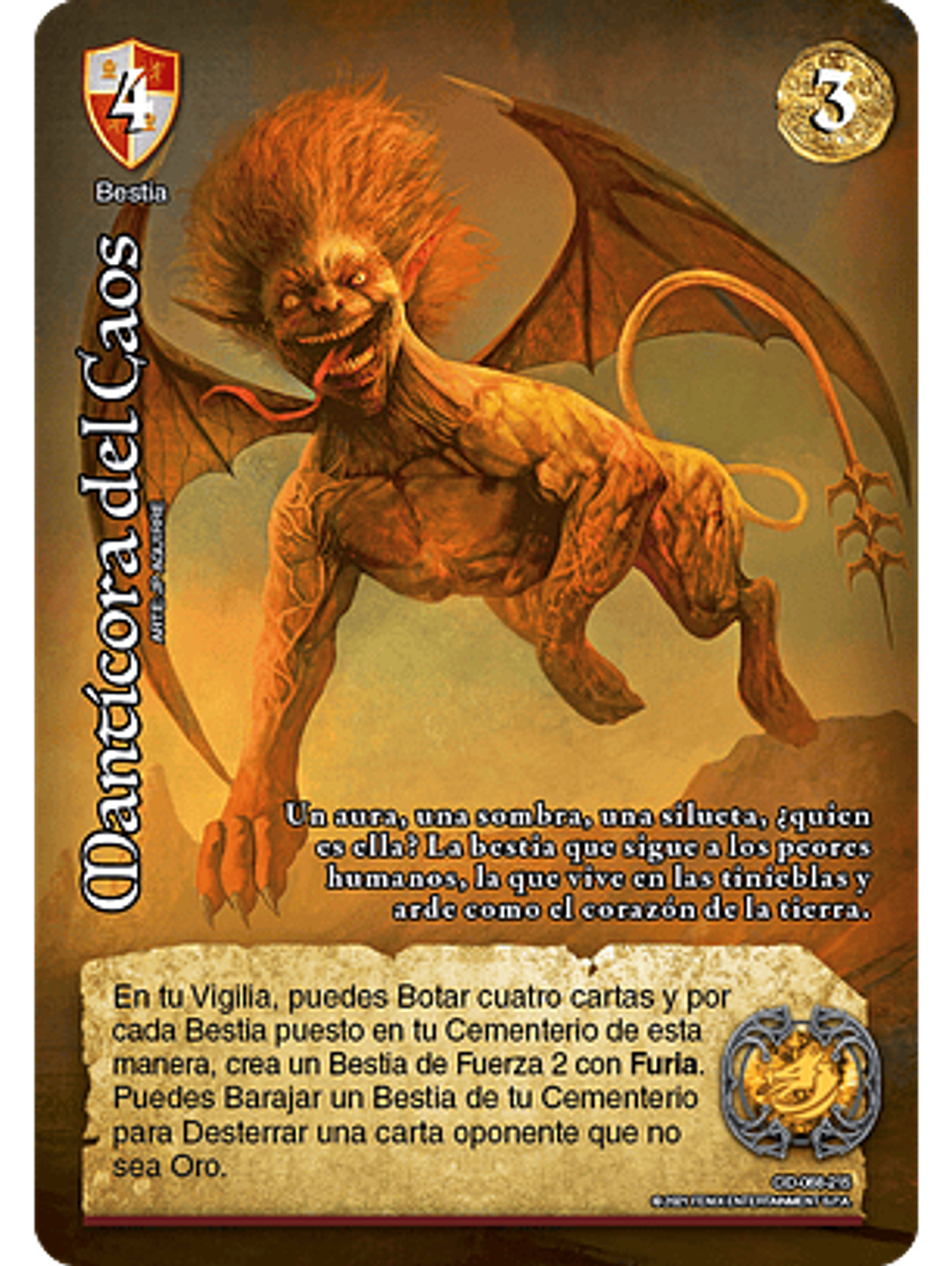 Mantícora del Caos (CID - Real) 1