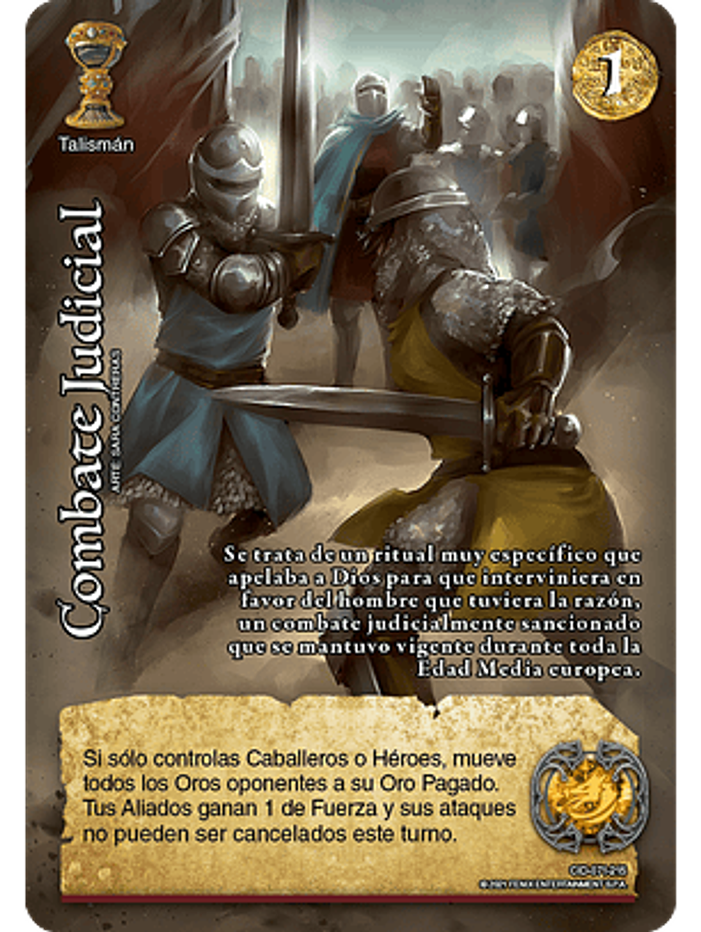 Combate Judicial (CID - Real) 1