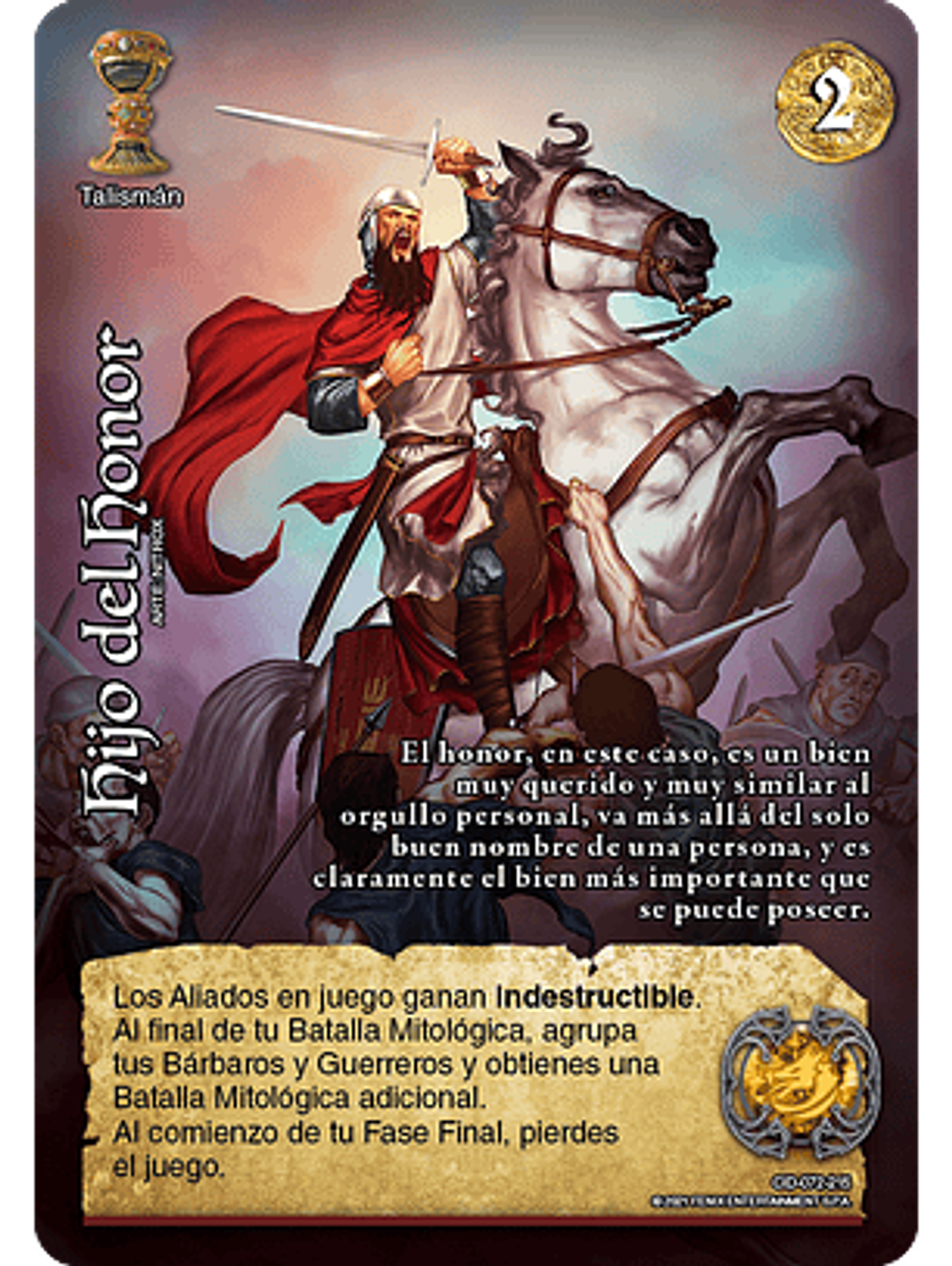 Hijo del Honor (CID - Real) 1