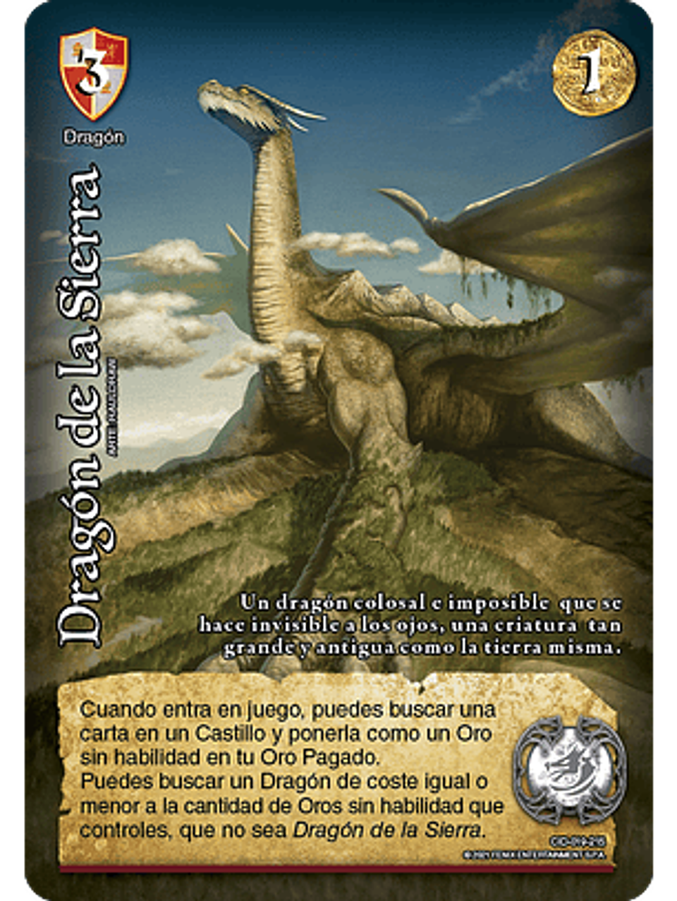 Dragón de la Sierra (CID - MR) 1