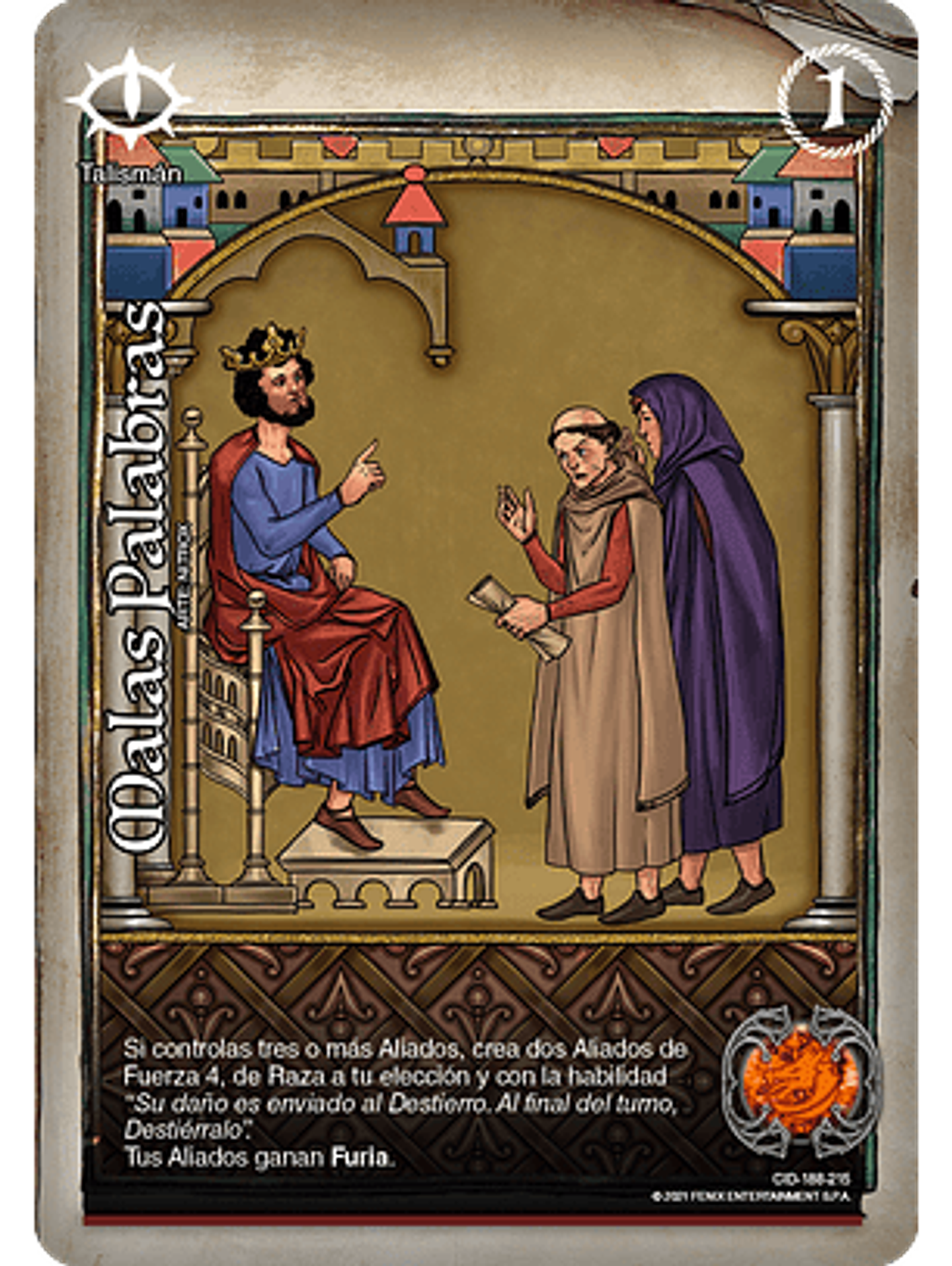 Malas Palabras (CID - Legendaria) 1