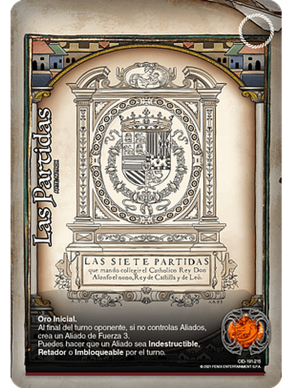 Las Partidas (CID - Legendaria) 1