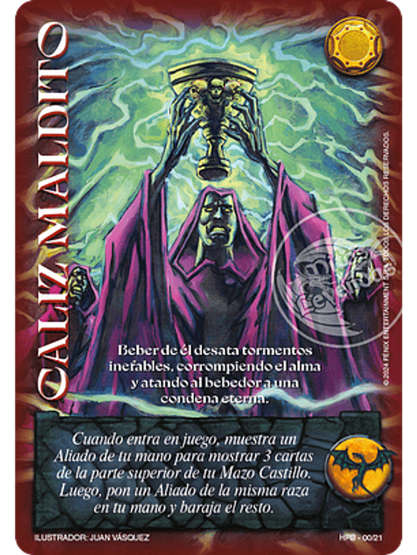 Cáliz Maldito (Kit Inferno) 1