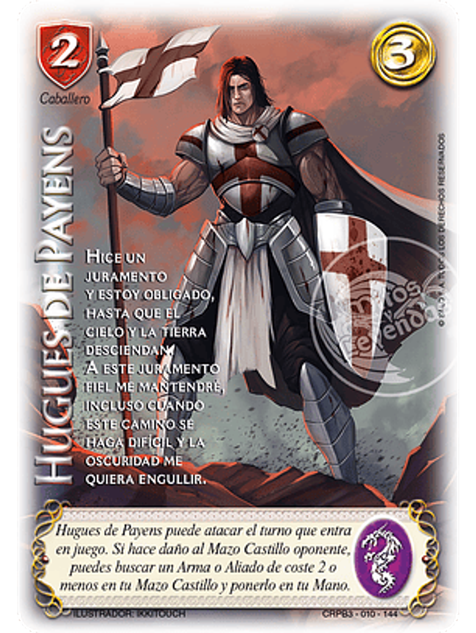 Hugues de Paynes (Kit Racial 2024 - Foil) 1