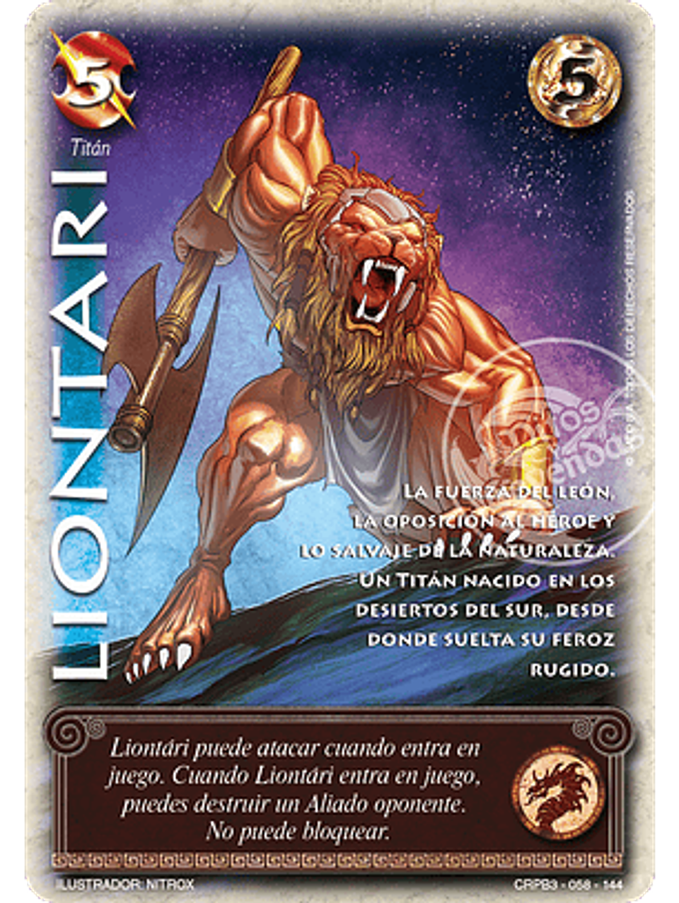 Liontari (Kit Racial 2024 - Foil) 1