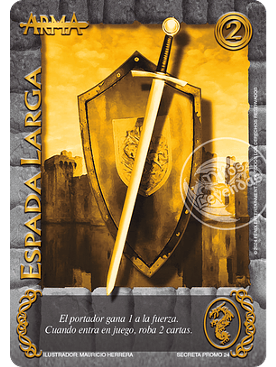 Espada Larga (LBPB24 - Dorada) 1