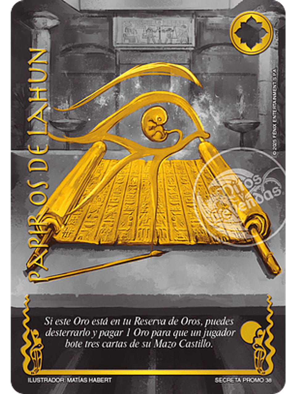 Papiros De Lahun (LBPB25 - secreta dorada) 1