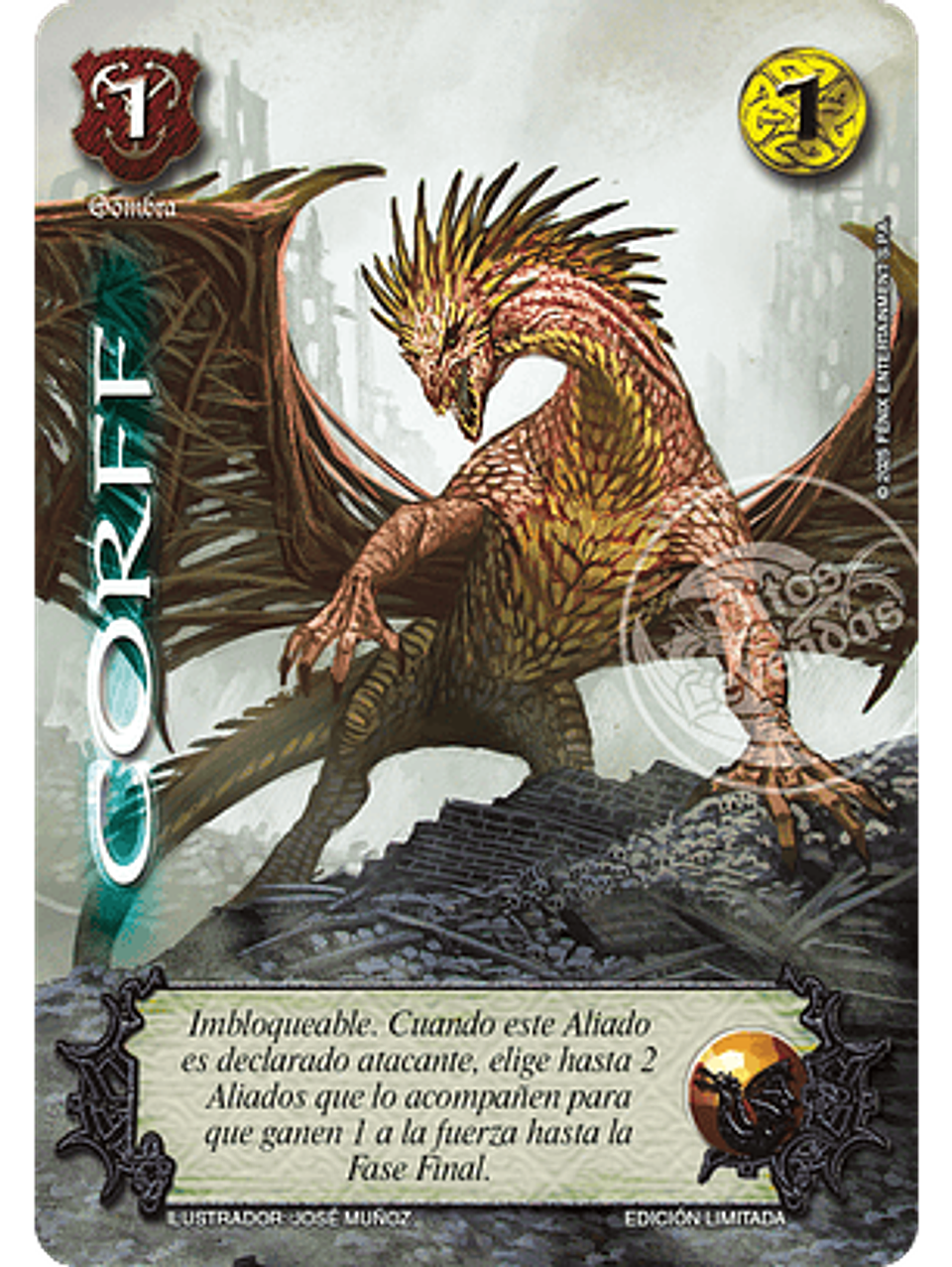 Corff (LBPB25 - Foil lluvia premium) 1