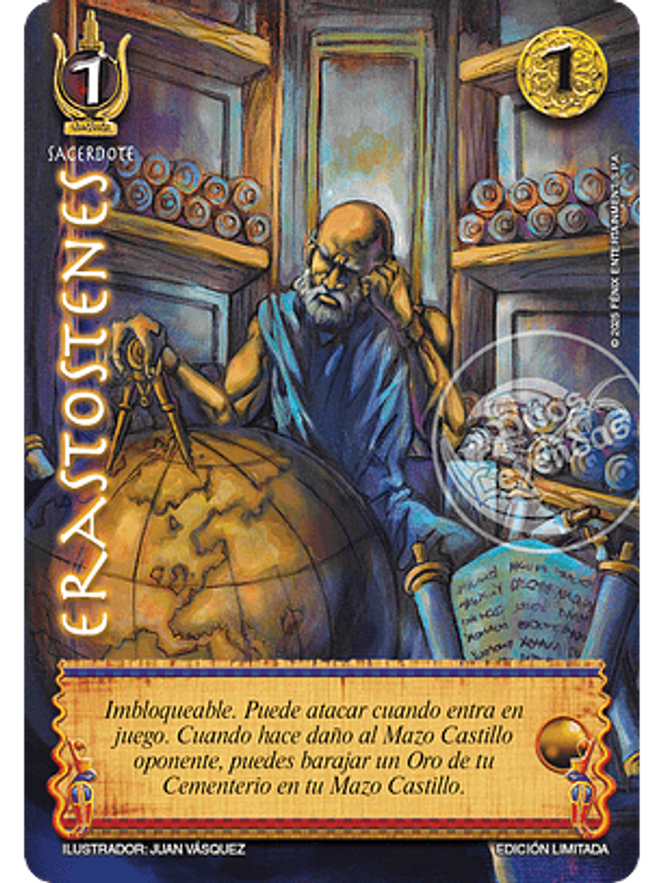 Erastostenes (LBPB25 - Foil lluvia premium) 1