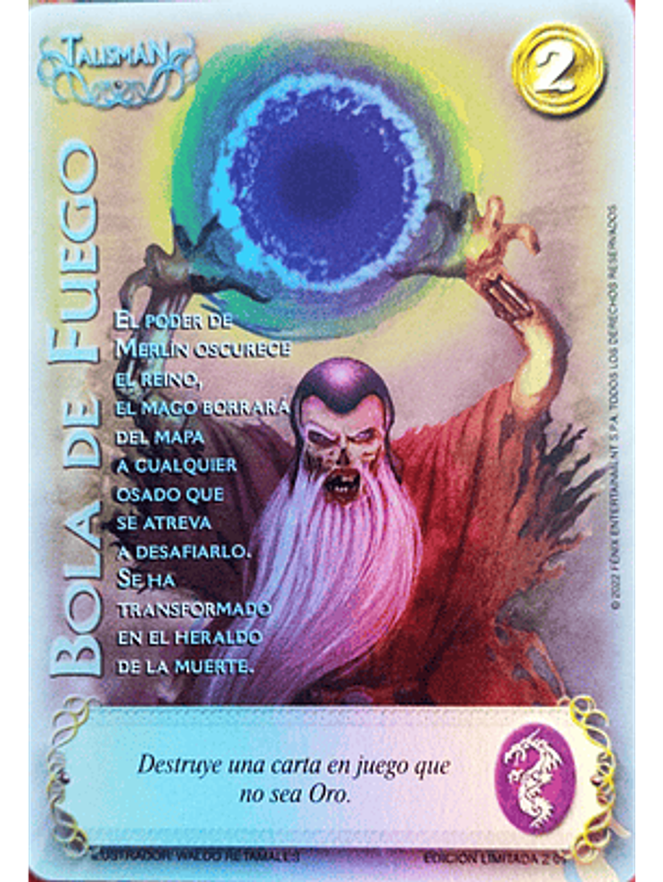 Bola De Fuego (Kit Zombies) 1