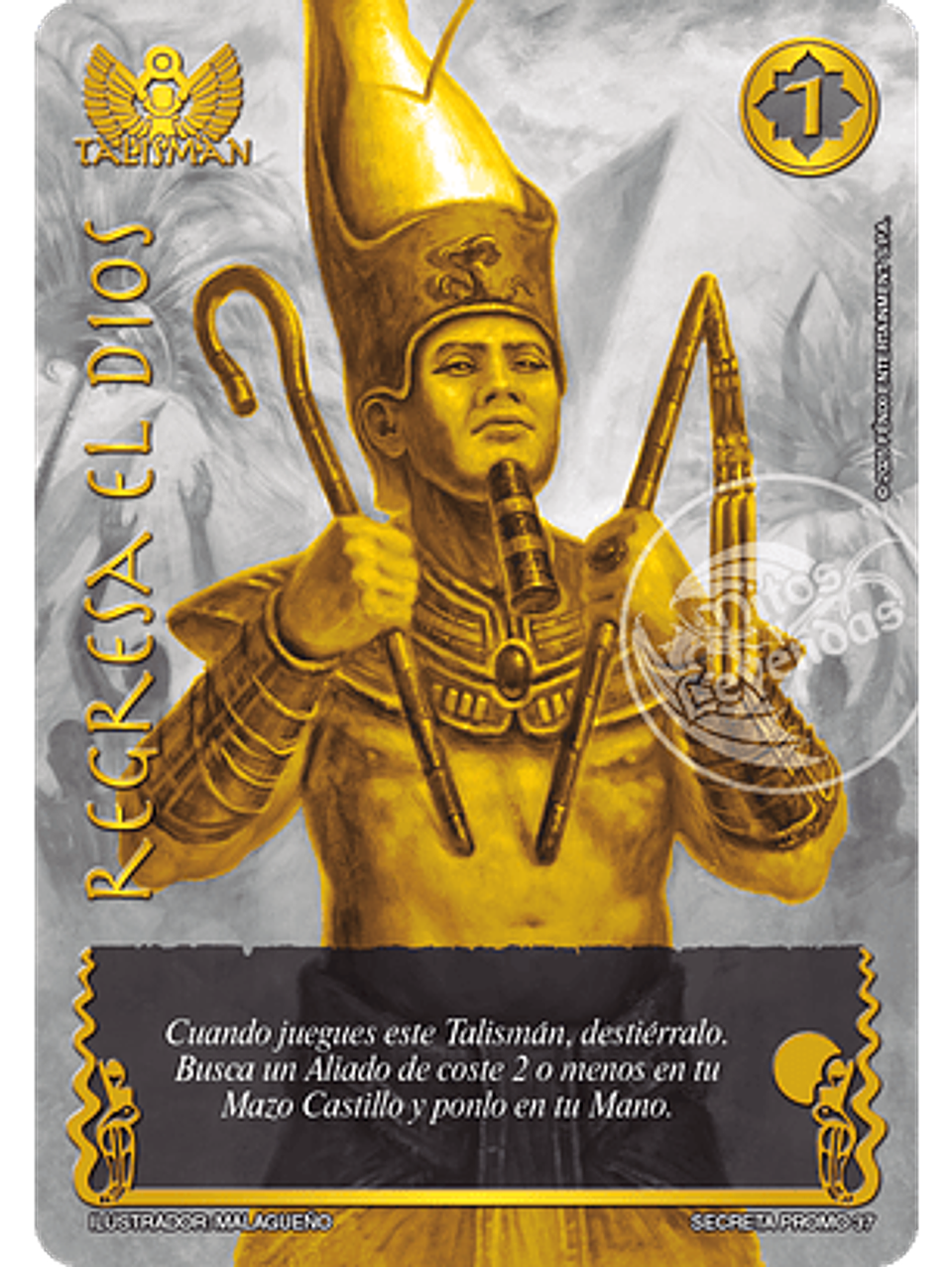 Regresa El Dios (LBPB25 - secreta dorada) 1