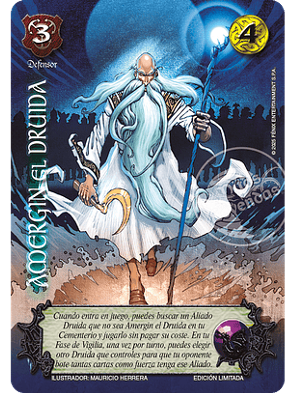 Amergin El Druida (LBPB25 - Foil lluvia premium) 1