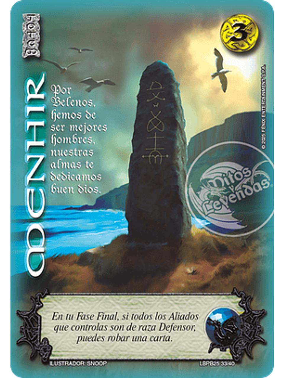 Menhir (LBPB25 - Arte Alternativo) 1