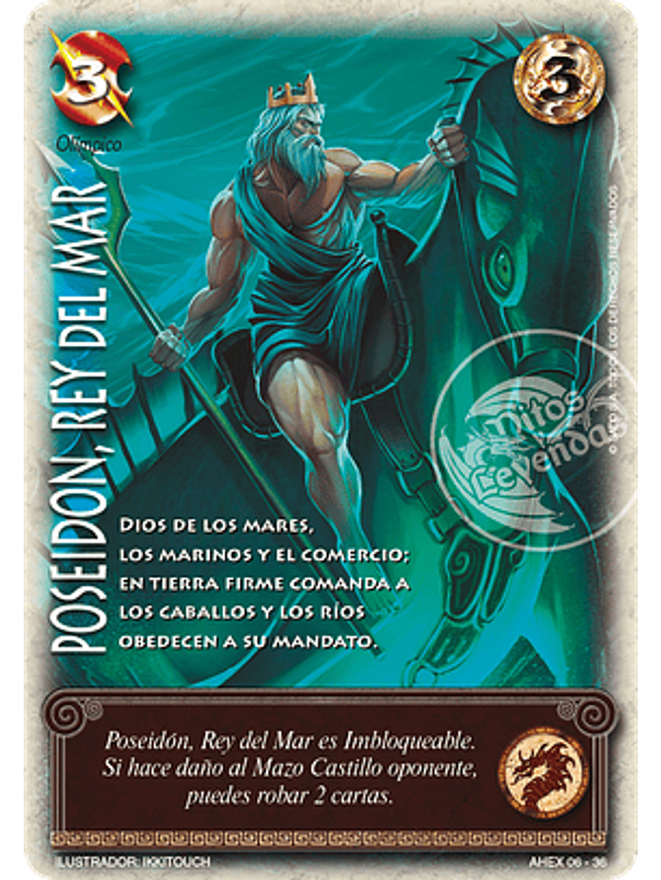 Poseidón, Rey del Mar (Relatos de Helénica) 1