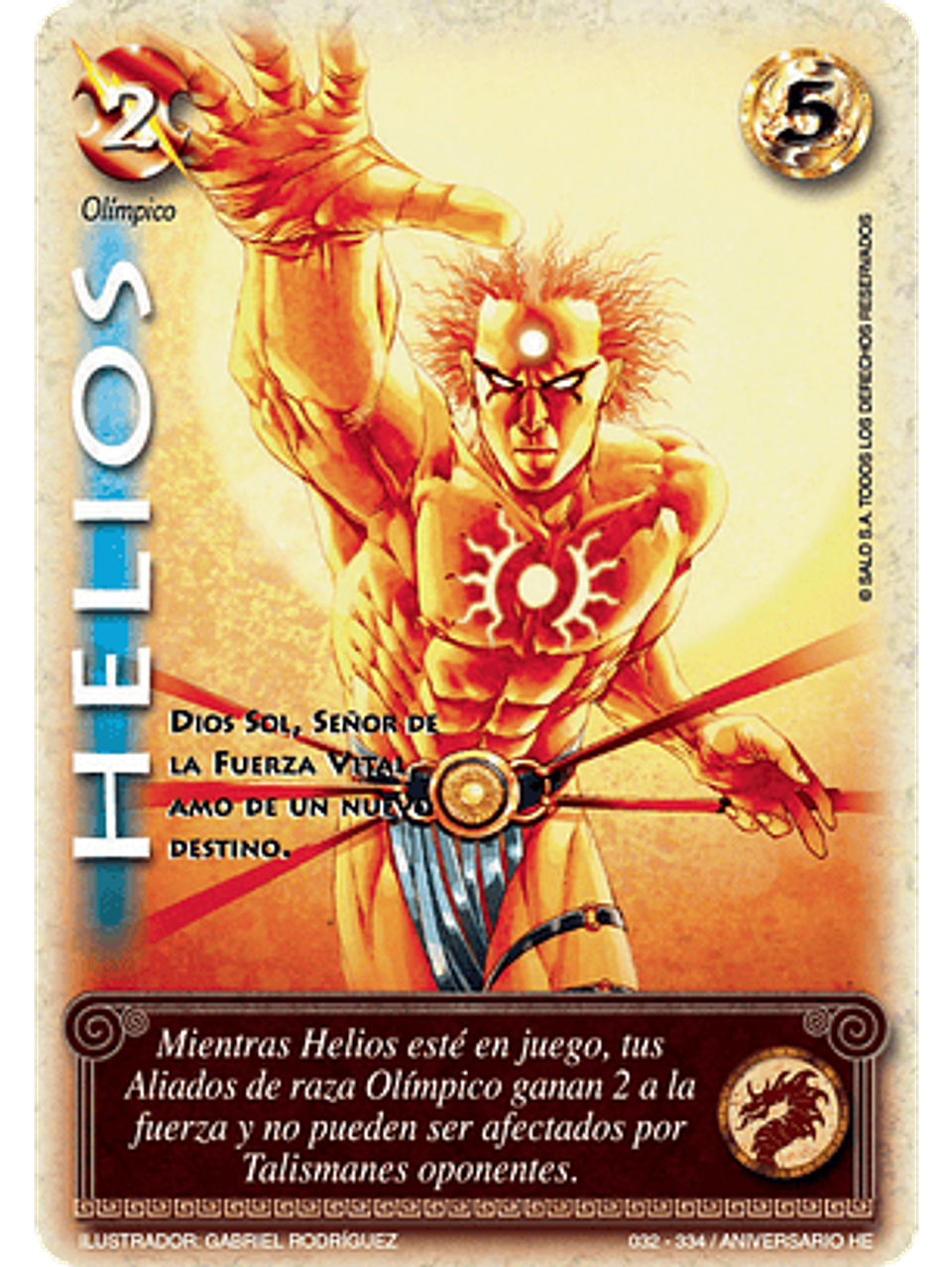 Helios (Helénica Aniv - MR) 1