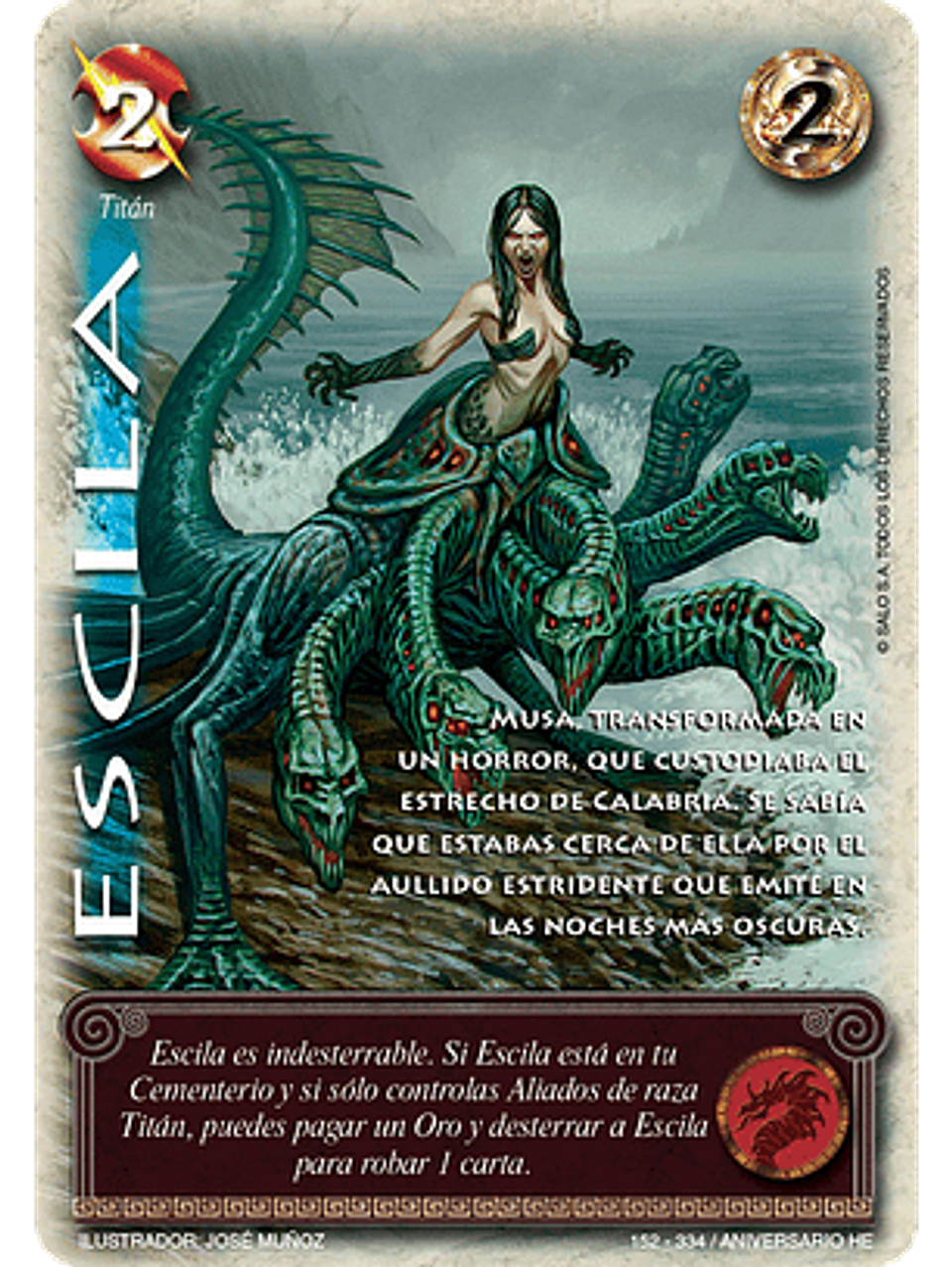 Escila (Helénica Aniv - VC Foil) 1