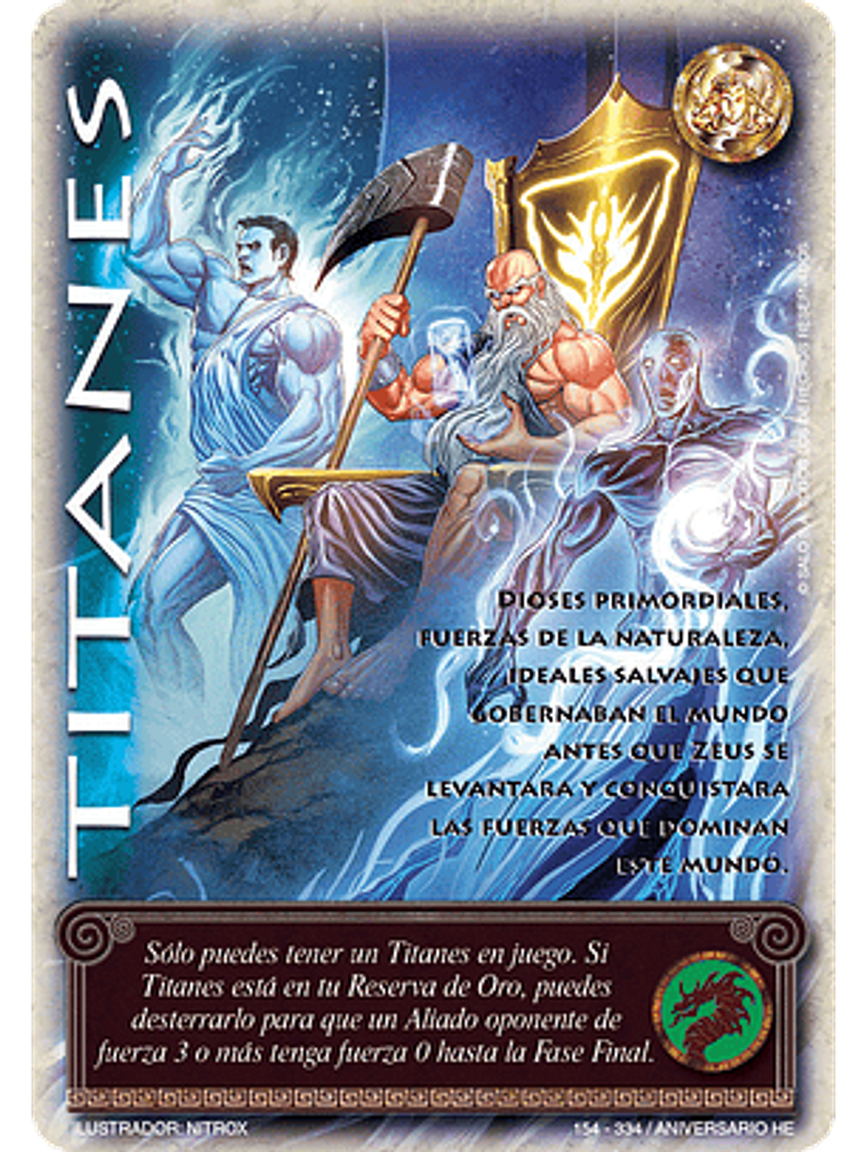 Titanes (Helénica Aniv - VC Foil) 1