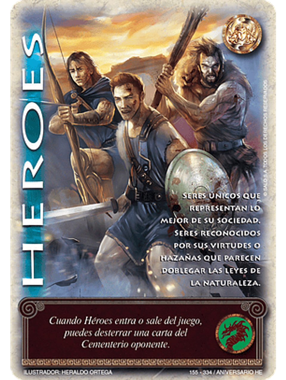 Héroes (Helénica Aniv - VC Foil) 1